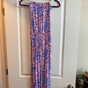 Lily Pulitzer strapless jumpsuit